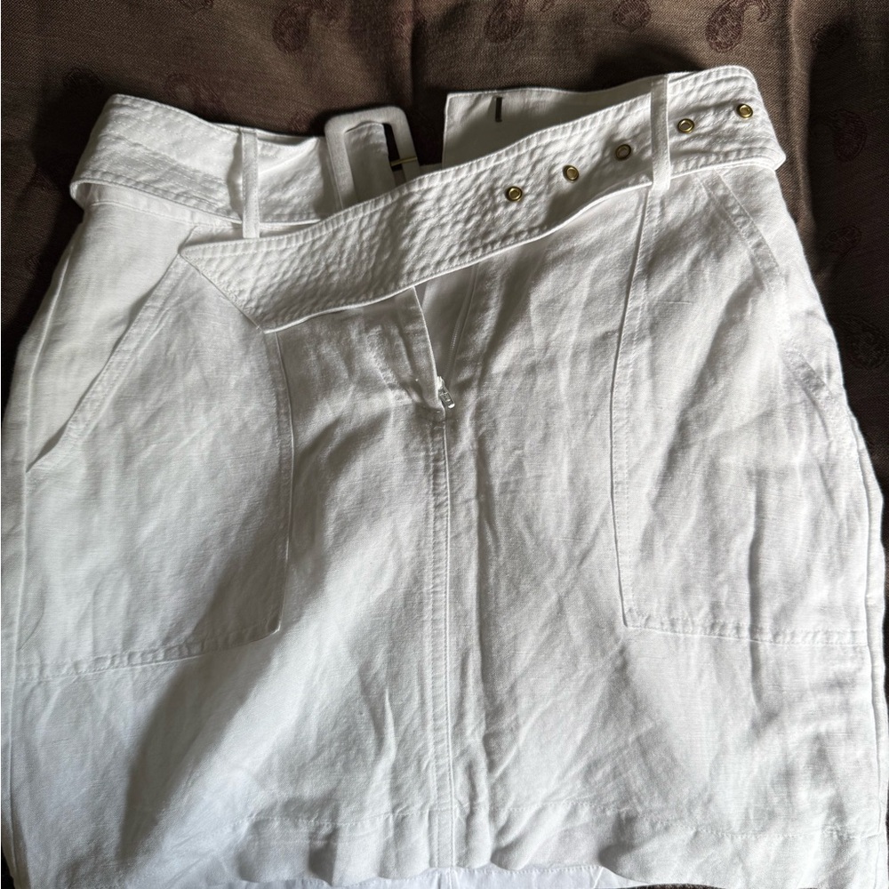 Express High Waist White Women's Shorts